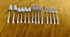 CAMBRIDGE STAINLESS FLATWARE WINFIELD PATTERN GLOSSY 14 PIECES picture