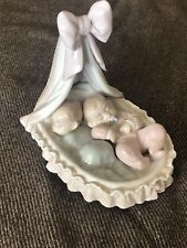 1993 Lladro Sweet Dreamer Babies Hand Made Retired Glazed Mint Figurine # 6127 picture