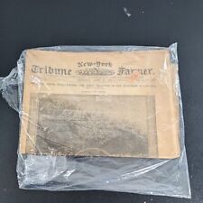 Antique New York Tribune Farmer Thursday April 28 1910 Ephemera Historical Paper picture