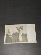 Photo Postcard RPPC Circa 1890 Couple Wearing Their Sunday Best picture