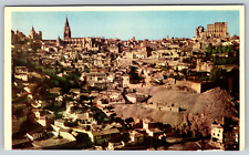 c1960s Toledo Partial View Italy Aerial Vintage Postcard picture