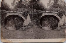 Vintage 1910s CHESTER, England Stereo View Postcard 
