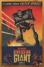 1999 The Iron Giant Vintage Print Ad/Poster Official Animated Movie Promo Art picture