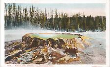 Haynes Yellowstone Punch Bowl Spring Unused 1930 National Parks  picture