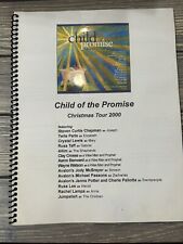 Vintage 2000 Child of the Promise Christmas Tour Program picture