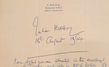 SIGNED Julian Huxley Letter 1964 Darwin Biologist Vintage Autograph  picture