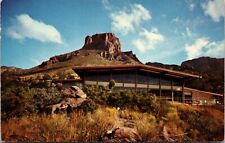 TX Big Bend National Park Chisos Mountain Lodge Central Bldg Chrome, Posted 1972 picture