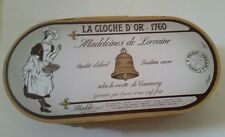 VINTAGE ANTIQUE MADELEINES DE LA CLOCHE D'OR WOOD BOX WITH SEALED COOKIES picture