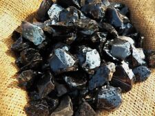 1000 Carat Lots of Black Obsidian Rough - Plus a Very Nice FREE Faceted Gemstone picture