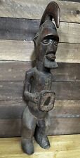Antique Suku Tribe Wooden African Art Sculpture 24” picture