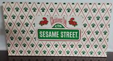 Vintage 1990's  GROLIER  Jim Henson Christmas Sesame Street Ornaments Set of 16 picture