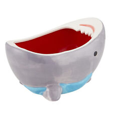 SHARK ATTACK Bowl Realistic 3D Shark Bowl Large Storage Bowl Microwave Safe picture
