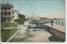 Charleston South Carolina East Battery and Guns scene 1910 era SC view UN-POSTED picture