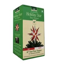 12” (Red/White) Illuminated LED Holiday Moravian Star picture