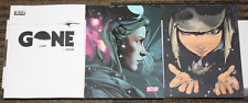 DSTLRY Gone #1-3 COMPLETE SET - ALL FOC Covers, 1sts  By Jock - #3 Blank, Momoko picture