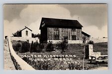 Meade KS-Kansas, Dalton Hideout And Museum, Antique Vintage Souvenir Postcard picture