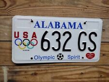 Alabama Expired 2012 Special Olympics license plate  632 GS picture
