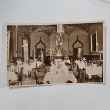 Taymouth Castle Baron's Dining Room Tucks Real Photo VTG Postcard Scotland Perth picture
