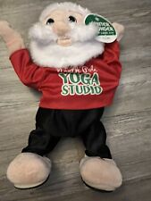 Gemmy Animated Yoga Santa Sings Deck The Halls & Downward Doggie Namaste 15