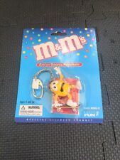 M&M YELLOW Action Sport Keychain (NEW, In Packaging) Basic Fun picture
