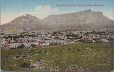Postcard Cape Town Devil's Peak and Table Mountain  South Africa  picture