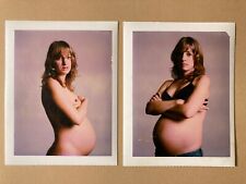 Intimate portrait photos of pregnant model original Polaroids by Vincent Skeltis picture