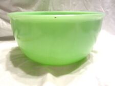 RARE JADEITE LARGE MIXING BOWL W/2 HANDLES, BEAUTIFUL GREEN COLOR picture