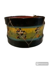 Vintage 1930s Mickey Mouse Drum By Ohio Art picture