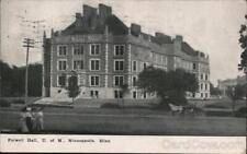 1913 Minneapolis,MN Folwell Hall,U. of M. Hennepin County Minnesota Postcard picture