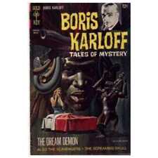 Boris Karloff Tales of Mystery #21 in Fine + condition. Gold Key comics [g% picture