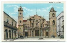 Habana Cuba La Catederal The Cathedral Postcard picture