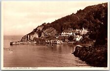 VINTAGE POSTCARD THE CARY ARMS HOTEL AT BABBACOMBE BAY TORQUAY ENGLAND 1920s picture
