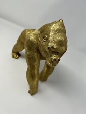 Kingston Living Gold Gorilla Figurine 10