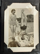1930s Photo Album Olcott NY & Pleasant Beach Winter & Summer Buffalo Airport ++ picture