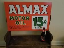VINTAGE STYLE METAL SIGN Almax Motor Oil 26 x 14 picture