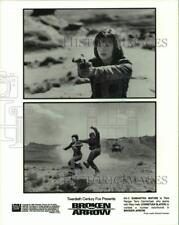 1996 Press Photo Samantha Mathis is Park Ranger Terry Carmichael in Broken Arrow picture