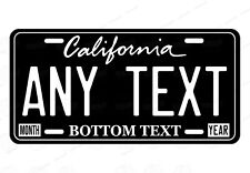 California State  License Plate Tag For Auto Car Bike ATV Keychain Fridge Magnet picture