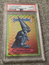 💎 2020 Chrome Garbage Pail Kids STONED SEAN #90a Green Wave 155/299 💎 PSA 10 picture