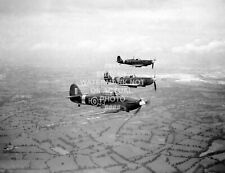 1942 HAWKER HURRICANE SPITFIRE PHOTO WORLD WAR TWO 2 WW2 AVIATION RAF AIRCRAFT picture