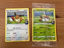 Pokemon TCG - On The Ball - Eevee 002/005 & Grookey 003/005 (sealed) picture