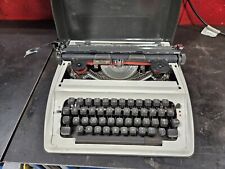 Vintage 1970's OLYMPIA OLYMPIETTE MODEL S12 Manual Portable Typewriter. picture