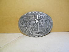 Vintage Belt Buckle - 1998 Hesston National Finals Rodeo picture