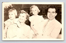 RPPC 1952 Richard Nixon & Family Campaign Thank You Real Photo Postcard picture