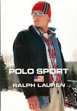 Polo Sport Ralph Lauren - 4x6 Chrome Postcard - Thermal Pro Fleece Advertisement picture