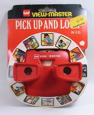 NOS Model J VIEW MASTER VIEWER, with demo reel. Sealed, from GAF, BELGIUM Red 10 picture