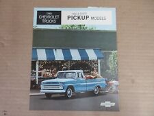 Vintage 1965 Chevrolet Trucks Pickup Models Sales Advertisement Brochure  C6 picture
