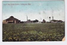PPC Postcard KS Kansas Coffeyville Ozark Zinc Oxide Smelter Never Postally Used picture