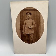 Antique RPPC German Or French Soldier  picture