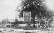 Whiting Sanitarium Martinsville Indiana IN Reprint Postcard picture
