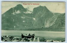 NORGE Parti af Raftsundet NORWAY 1910 Postcard picture